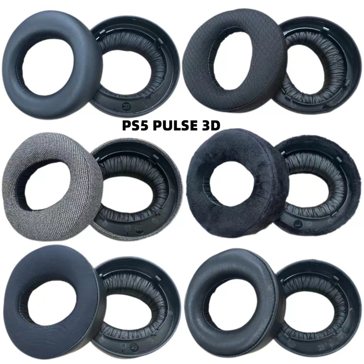 Cooling Pillow Gel - สำหรับหูฟัง Sony PS5 PULSE 3D แผ่นรองหูฟังหนังโปรตีนสำรอง