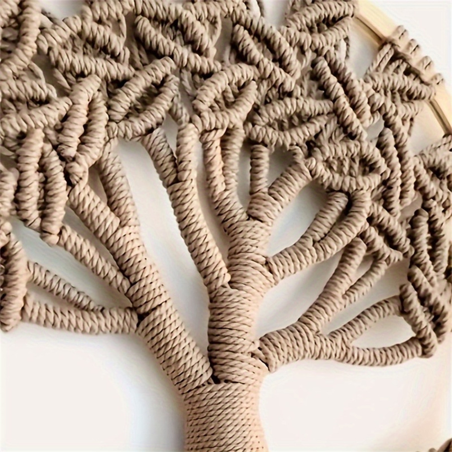 Tree of Life Macrame แขวนผนัง  - Home Textiles Discount บทวิจารณ์และราคา