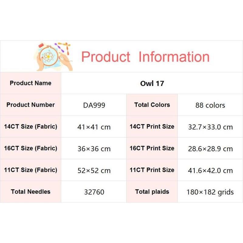 ชุดงานปักครอสติชรูปสัตว์แบบทำม - Home Textiles Discount บทวิจารณ์และราคา
