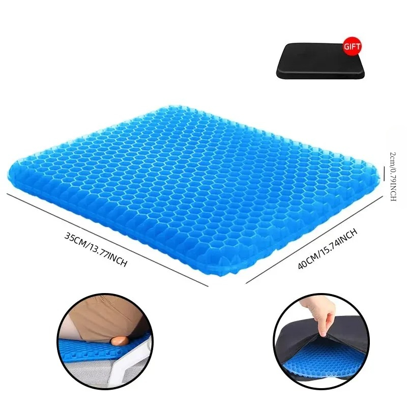 เบาะรองนั่งเจลหนาพิเศษ ระบายอา - Cooling Pillow Gel บทวิจารณ์และราคา