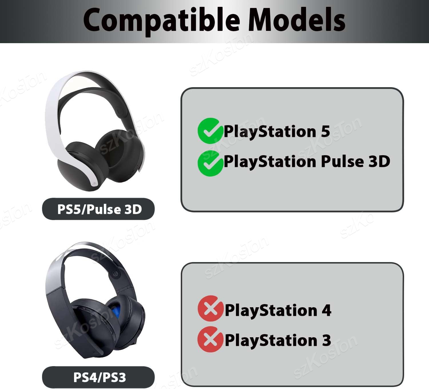 แผ่นรองหูฟังสำหรับ PS5 Pulse 3 - Cooling Pillow Gel บทวิจารณ์และราคา
