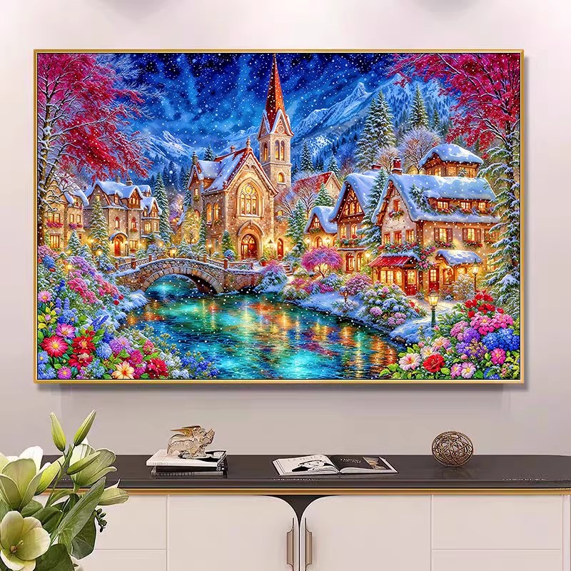 ชุดปักครอสติชลายปักคริสตจักรฤด - Home Textiles Discount บทวิจารณ์และราคา